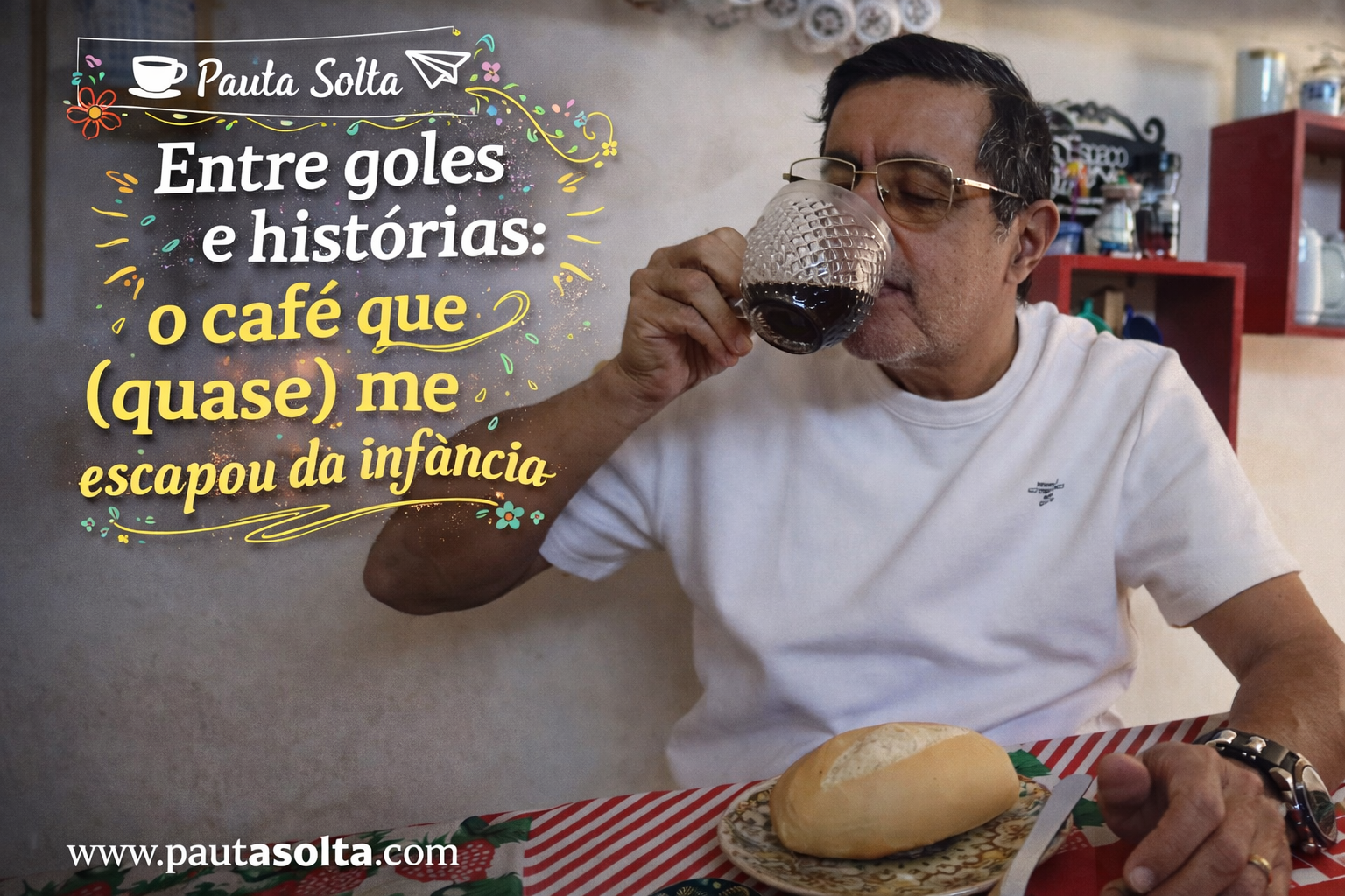 ☕ Entre goles e histórias: o café que (quase) me escapou da infância