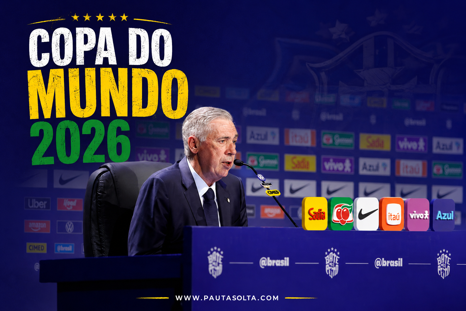 ⚽🇧🇷 Copa do Mundo 2026: saiu a convocação… e o Brasil já começou a sofrer antes da estreia