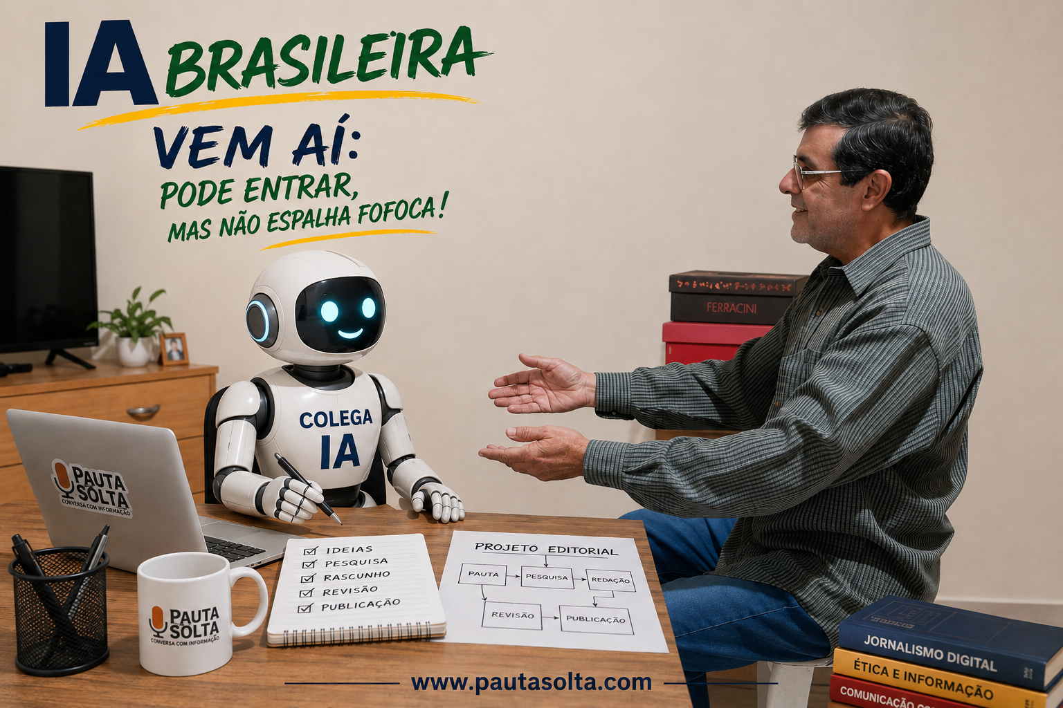 🤖🇧🇷 IA brasileira vem aí: pode entrar, mas não espalha fofoca!