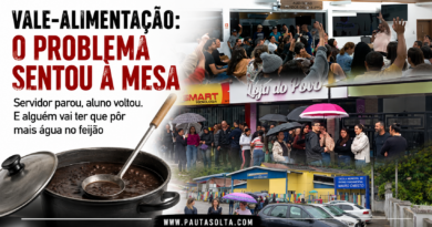 Paralisação por vale-alimentação em Marechal Floriano reúne servidores e afeta escola municipal nesta terça-feira (11).