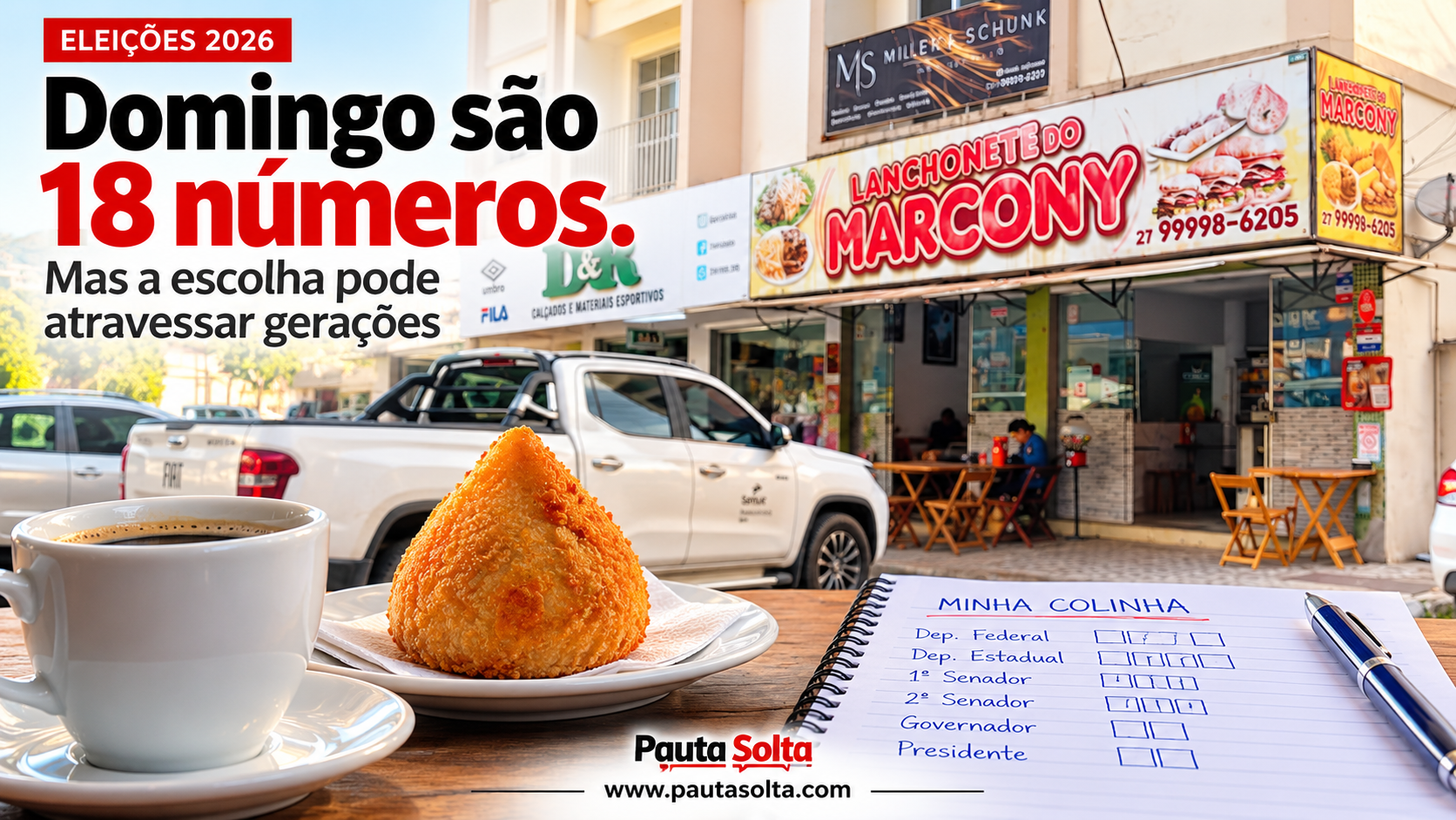 Eleições 2026, domingo está chegando
