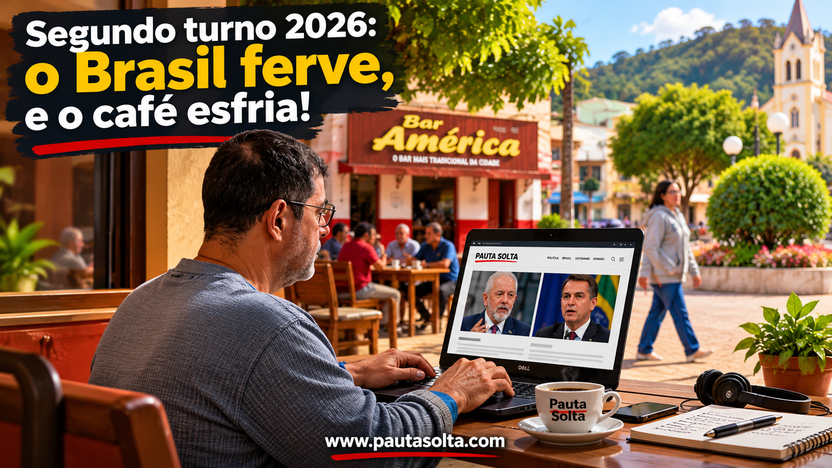 Segundo turno 2026: o Brasil ferve, e o café esfria!🗳️